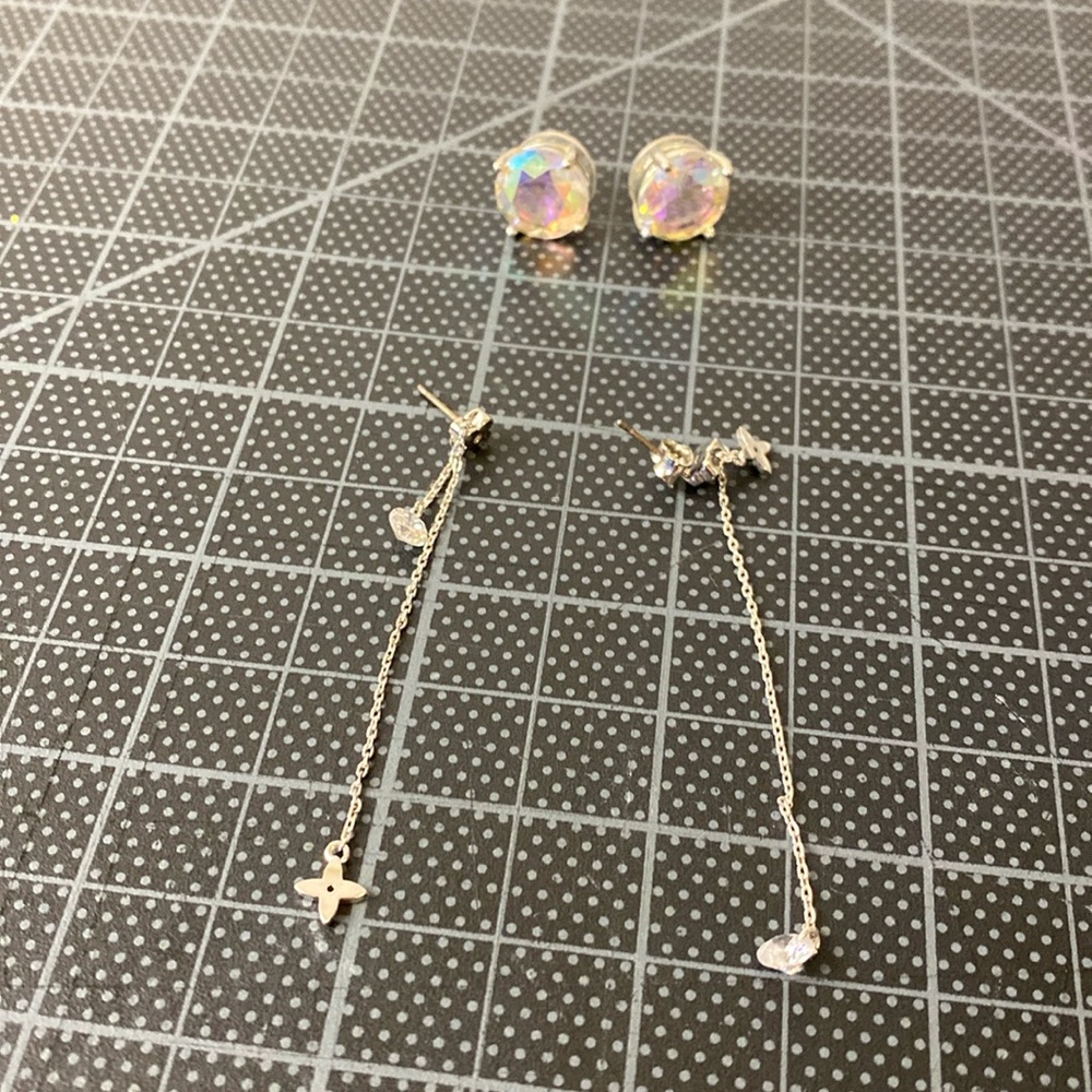 J crew bundle of earrings